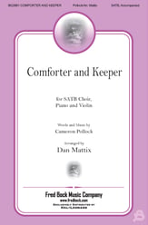 Comforter and Keeper SATB choral sheet music cover